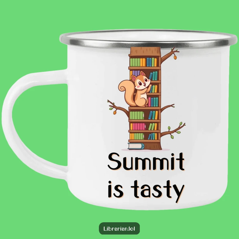 Funny Squirrel Campfire Mug - Hilarious Outdoor Gift for Adventurous Souls