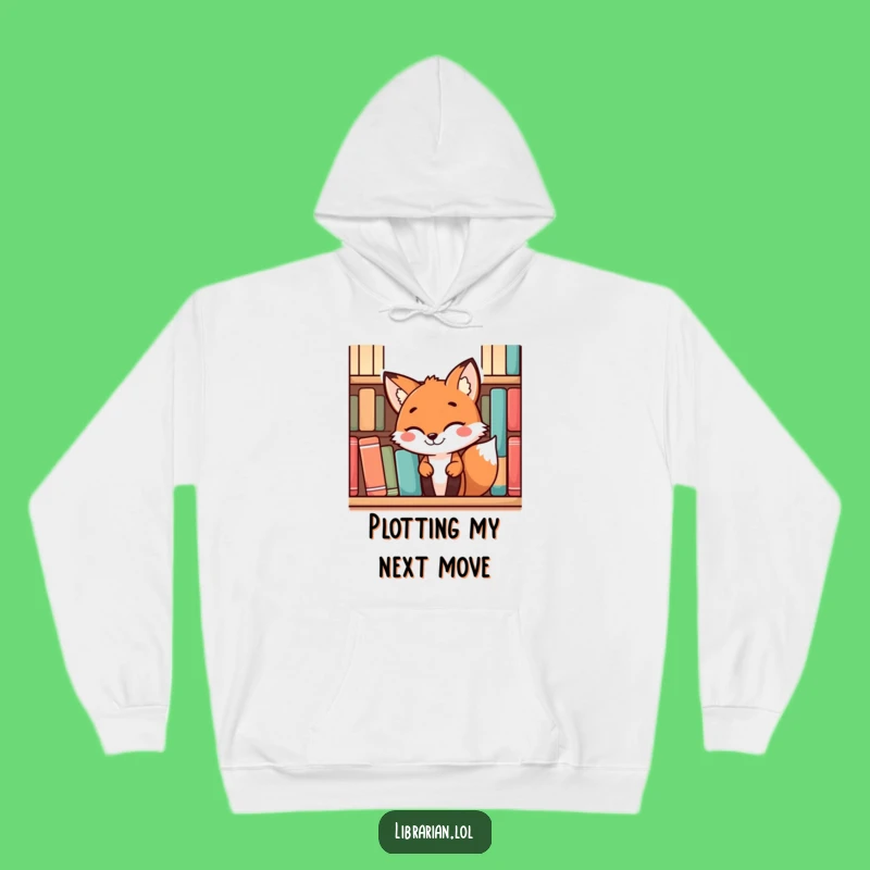 Cozy Funny Fox Hoodie: Stay Warm with Mischievous Charm, Great Funny Gift
