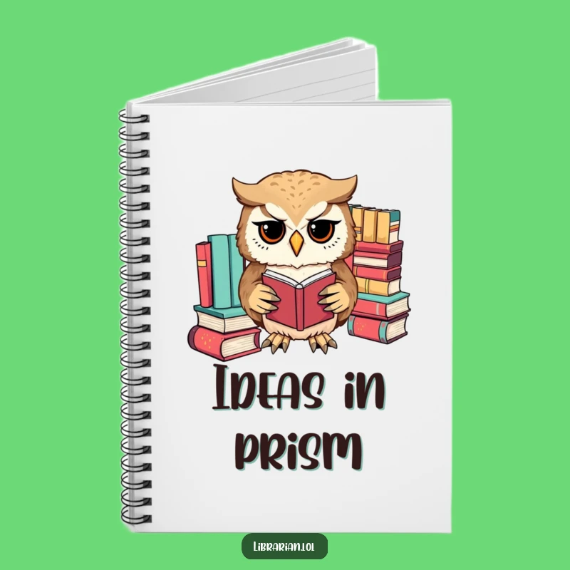 Funny Owl Journal - Hilarious Notebook for Organized Thoughts